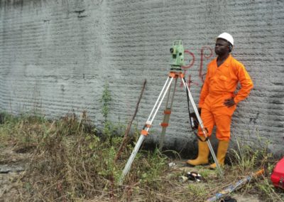 Control Extension Survey at OIS Indorama Port Onne Rivers State [Lubrik Construction] 2014