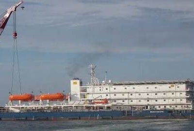 Positioning Support for Beau Geste Barge from AMD-1 to Odudu Field OML130 Nigeria [Angus Survey Total] 2012